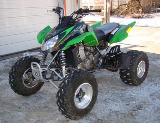 Arctic Cat DBX 400 4 wheeler