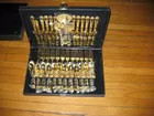Rogers gold plate flatware