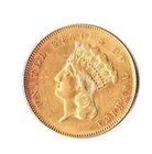 U.S. 1857 $3.00 GOLD COIN