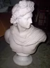 Marble Bust, signed Barzanti