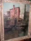 Signed Italian Oil on canvas