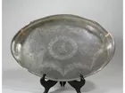 Silverplate Gallery Tray, English, early 20th c., 