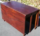 Hepple white gate leg table 