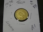 R-1 $2.50 1878-S-LIBERTY GOLD