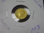 M-3, $1.00 1853 LIBERTY GOLD