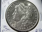 R-16, GEMUNC SILVER $, 1886-S, KEY COIN
