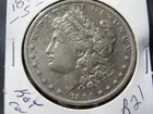 R-21,EF SILVER $1.00, 1894-S, KEY COIN