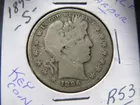 R-53, G/VG, HALF DOLLAR, 1896-S, BARBER