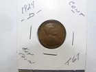 T-67,F, 1924-D LINCOLN CENT