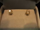 Champagne Diamond Stud Earrings