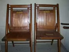 OAK JOHN DEERE CHAIRS