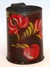 Black Toleware Mug.