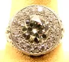 Diamond & Platinum Ring.