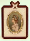 Russian Enamel Frame.