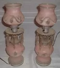 HUNTERS AUCTION SERVICE-  GLASS LAMPS
