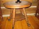 Round Claw Foot Table