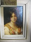Portrait by W. H. Clapp 6.75X4.75in