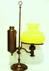 1874 C.A KLEEMAN STUDENT OIL LAMP
