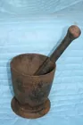 CAST IRON MORTAR AND PESTLE