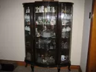 bow front china cabinet