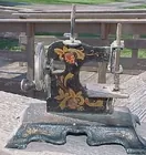 Early Decorated Childs Sewing Machine