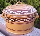 Early Yellow Ware Large Tureen