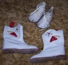 White child's cowboy boots