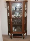 OAK china closet