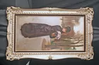 Framed O/c Signed Duez 