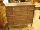 EARLY HAND MADE MAHOGANY CHEST