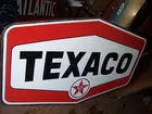 Large Porcelain Texaco Gas Sign