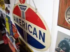 PORCELAIN AMERICAN GAS SIGN
