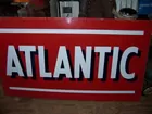 PORCELAIN ATLANTIC GAS SIGN