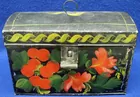 Decorated Tin Document Box by Zachariah Stevens