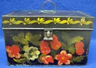 Stevens Plains, Maine Decorated Tin Box