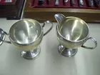 Sterling Cream and Sugar Set