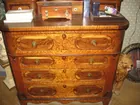 Tiger MAple Bachelors Chest