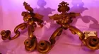 Gas? sconces (heavy)
