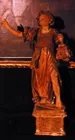 wood carved statue