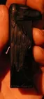 Signed Onyx Eagle Head Carving