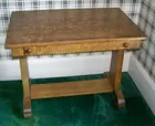 Lyn Liechty Auctions, Sm Oak Library Table