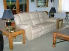 Leather sofa
