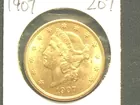 1907 $20.00 Liberty Gold Piece