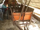 New Idea ground driven manure spreader