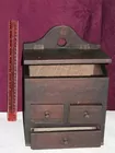 Folk-Crafted Button Chest