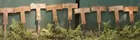 Set (9) ant. CI Tee Markers