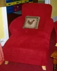 Red Chaise Lounge Chair