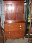 Fine 19thC Bureau Bookcase