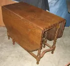 Oak Barley twist table