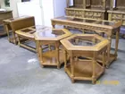 Glass Top Tables - set